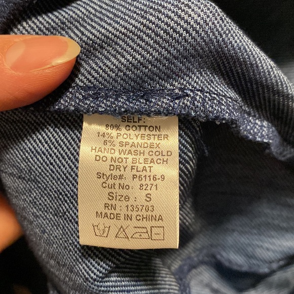 Del Lago Super Flare Pull on Jean / Pant - Blue - Picture 5 of 11